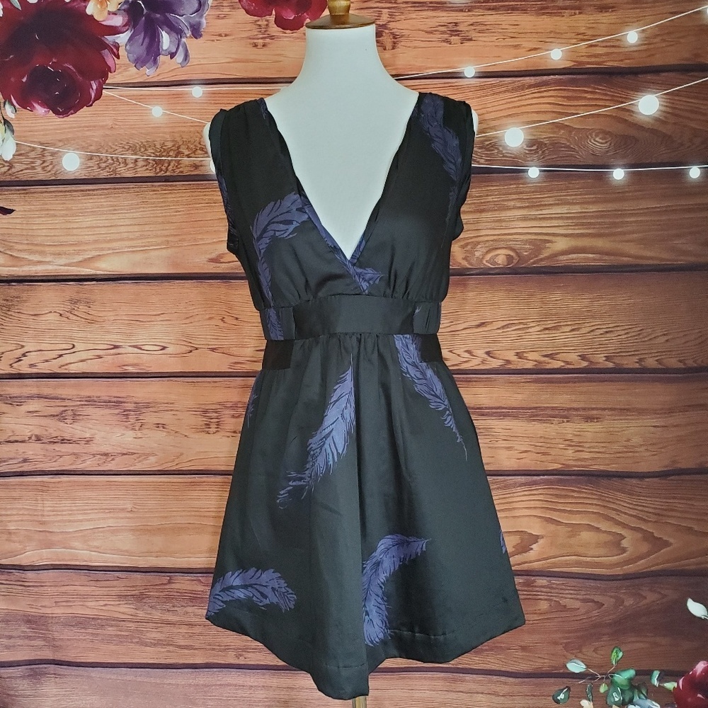 Marc Jacobs Feather Print Dress